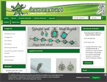 Tablet Screenshot of ekszer-kucko.hu